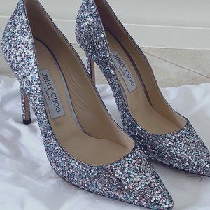 Jimmy Choo Glittery Pumps